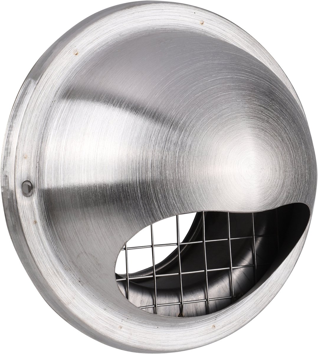 Starx buitenrooster - bol model - 100 mm - RVS