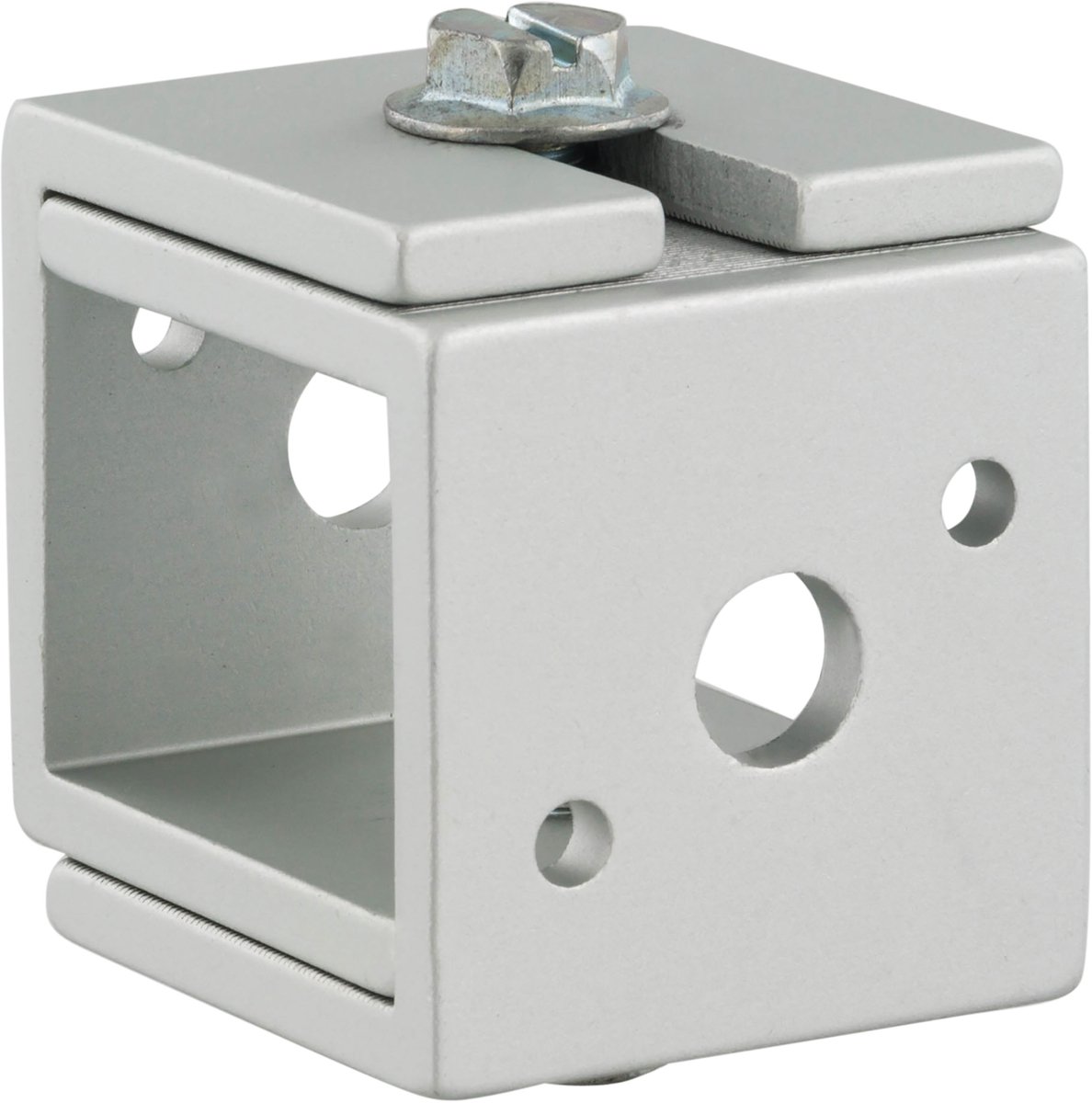 Hermeta leuningafstandhouder - 44 - 56 mm - aluminium - geanodiseerd mat nature
