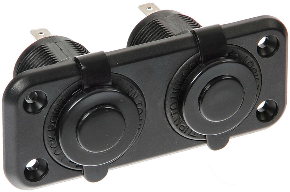 Inbouwsocket 12/ 24 Volt