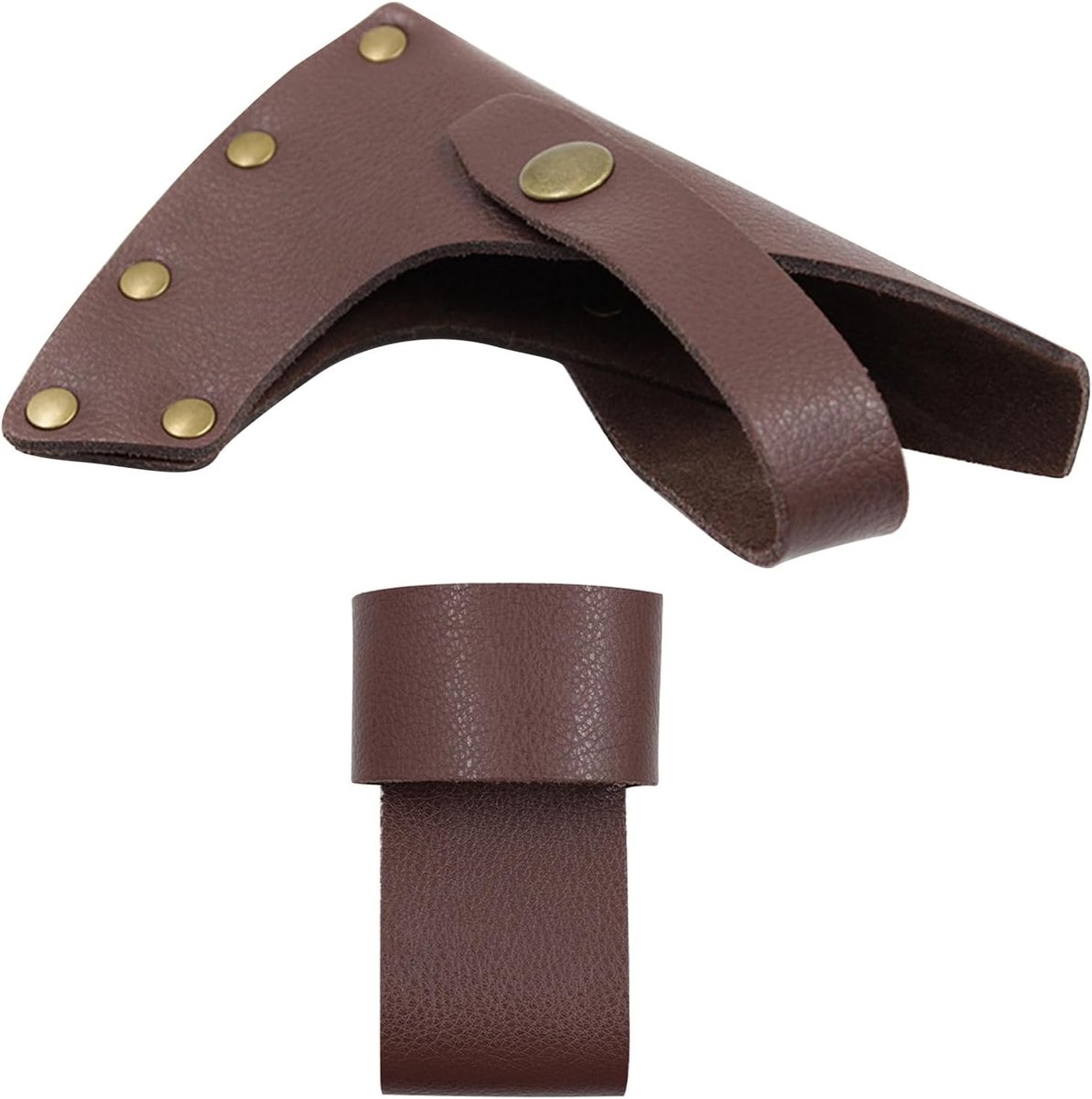 KZQ Handgemaakte Bijlhoes Beschermhoes Met Riem Voor Outdoor Werk Camping En Survival Stevige Draaghoes Voor Timmerlui En Buitenactiviteiten