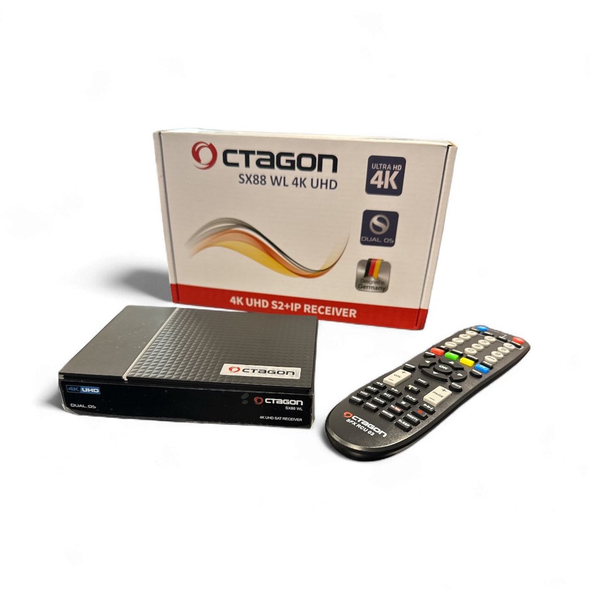 Octagon SX88 V2 4K UHD S2+IP 5G Wi-Fi DUAL OS
