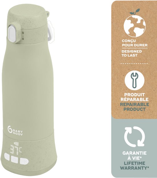 Babymoov Moov & Feed Flessenwarmer - Green — afbeelding 4