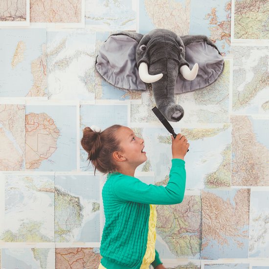 Wild & Soft Olifant George Dierenkop — afbeelding 5