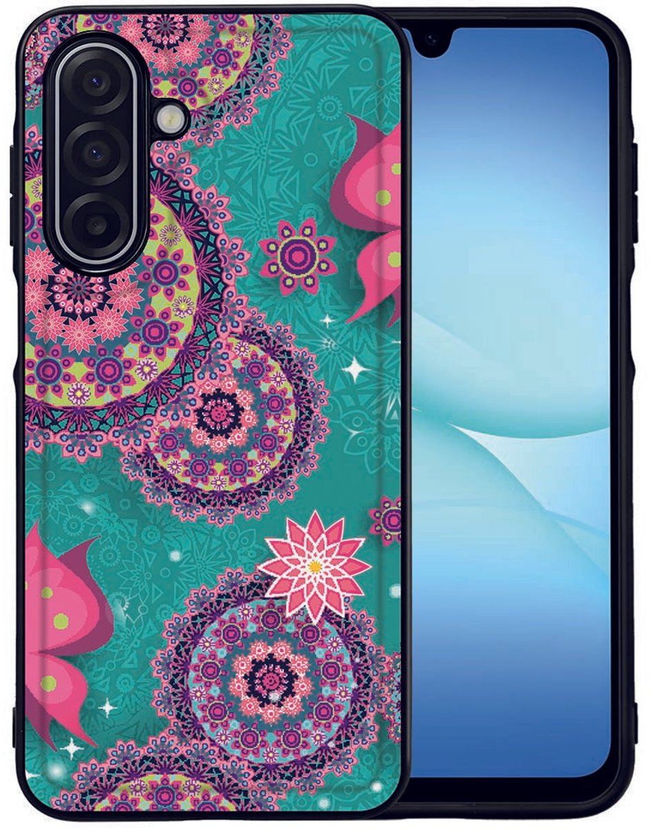 Telefoonhoesje Samsung Galaxy A17 Cirkels en Vlinders