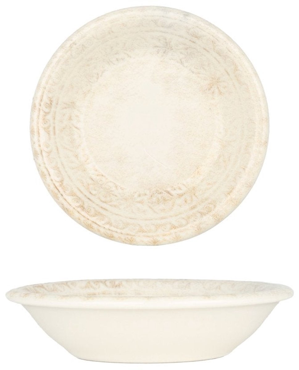 By Bone Serveerschaal - Antico - Porselein - 9 cm (50cc) - set van 6