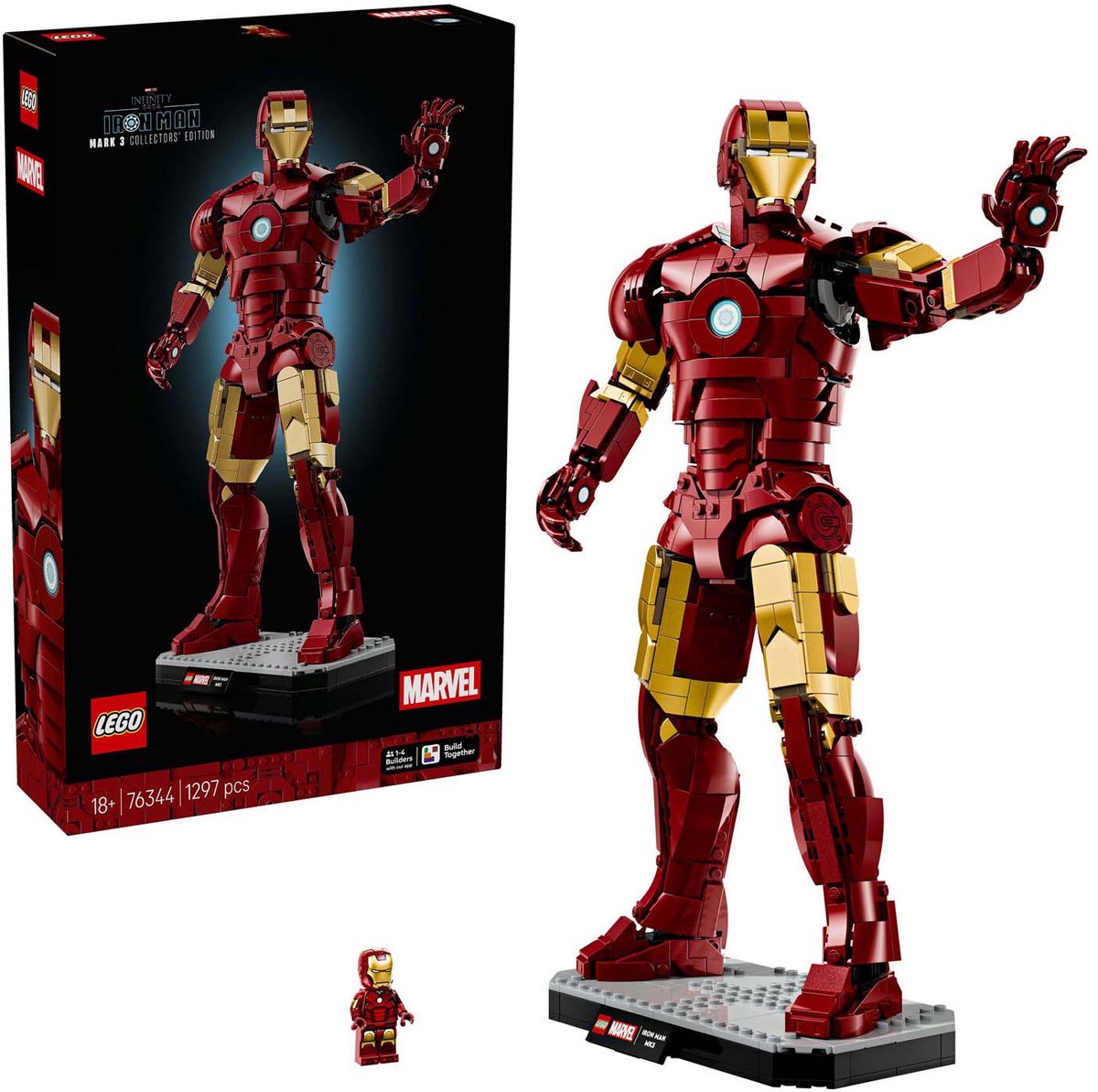 LEGO Marvel Iron Man Mark 3 – Verzameleditie - 76344 – foto 7