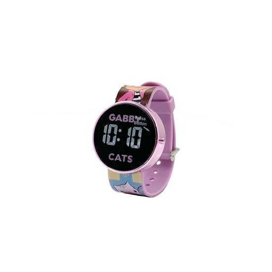 Accutime Gabby's Dollhouse LED Horloge Rond