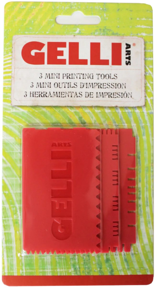 Gelli Arts - mini printing tool set