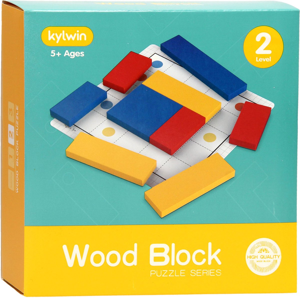 IQ Puzzel Hout, niveau 2