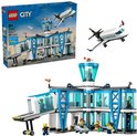 LEGO City Luchthaven met Vliegtuig (60502) doos en losse set met wit gebouw en vliegtuig.