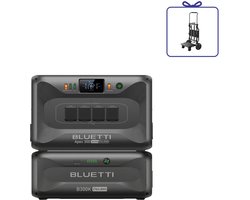 BLUETTI Apex 300 met B300K- 3840W- 5529.6WhDuurzame energie - voor een levensduur van 17 jaar- UPS- voor Noodstroomvoorziening voor thuis
