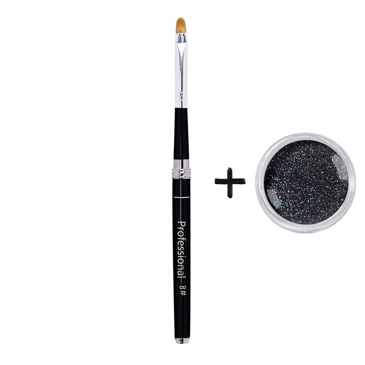 Opvouwbare Gel Penseel No. 8 Rond Premium - Synthetisch Haar