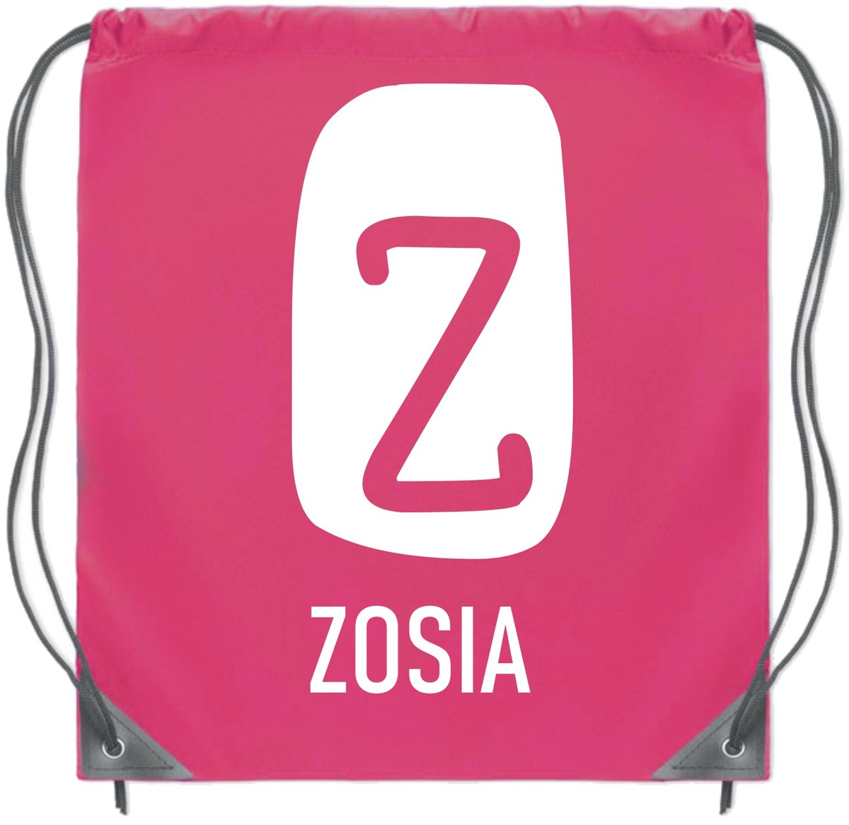 Roze Gymtas me Naam — Schoolastas & Schoenzak