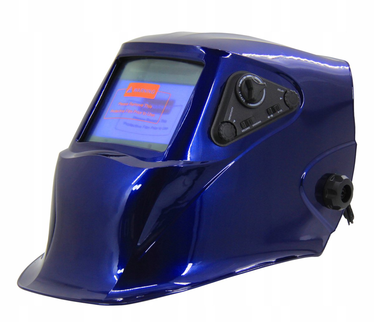 Magnum Turbo True Color Automatische Lashelm Blauw