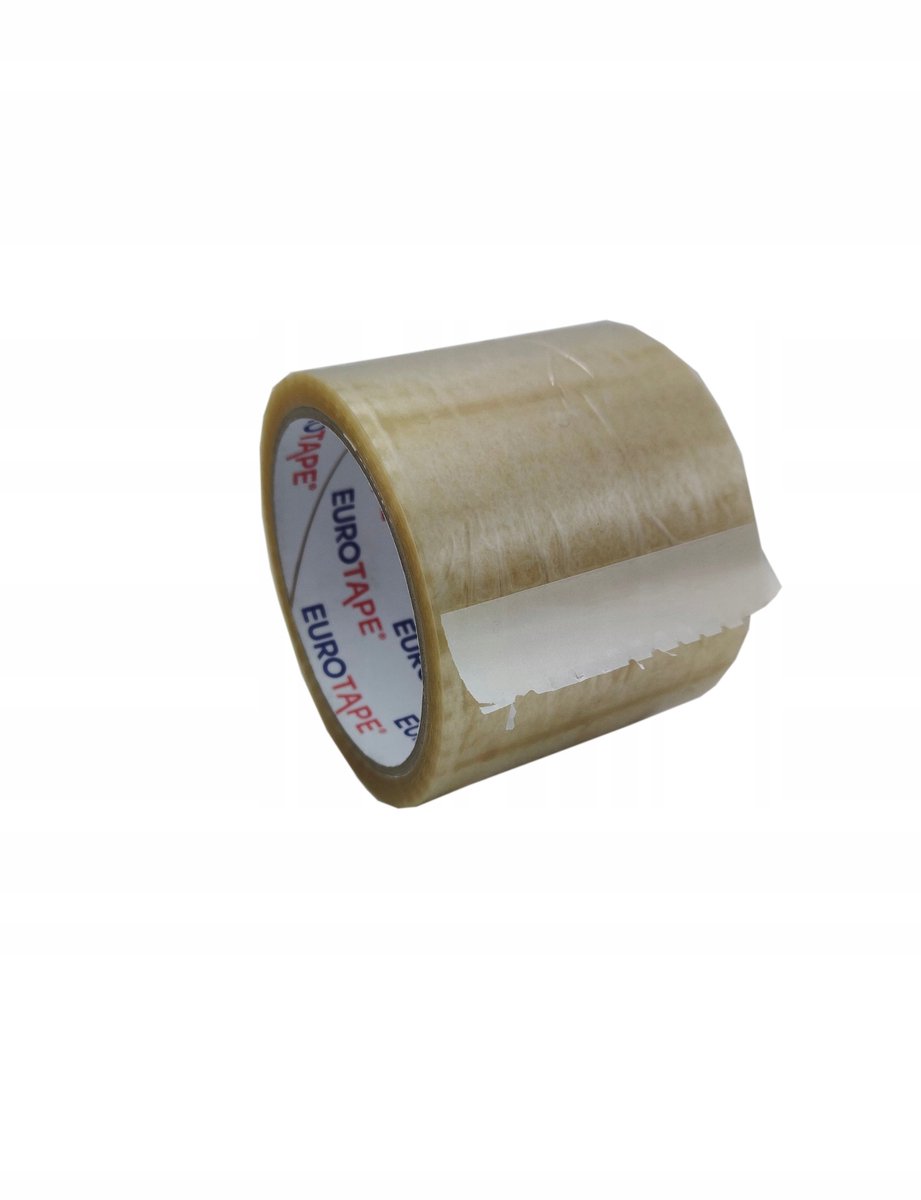 Verpakkingstape 75mm/48m Transparant Hot-Melt - Sterke Hechting
