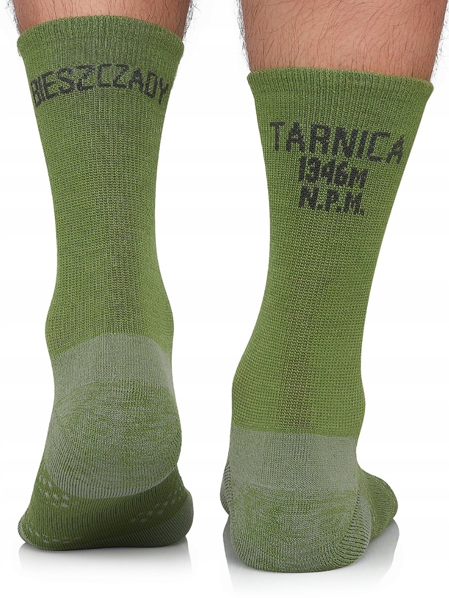 TODO Zwarte Peak Light Merino Wandelsokken Groen