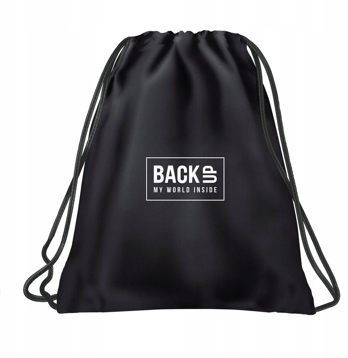 BackUP Zwarte Schoenen Tas - Ideaal voor School & Sport