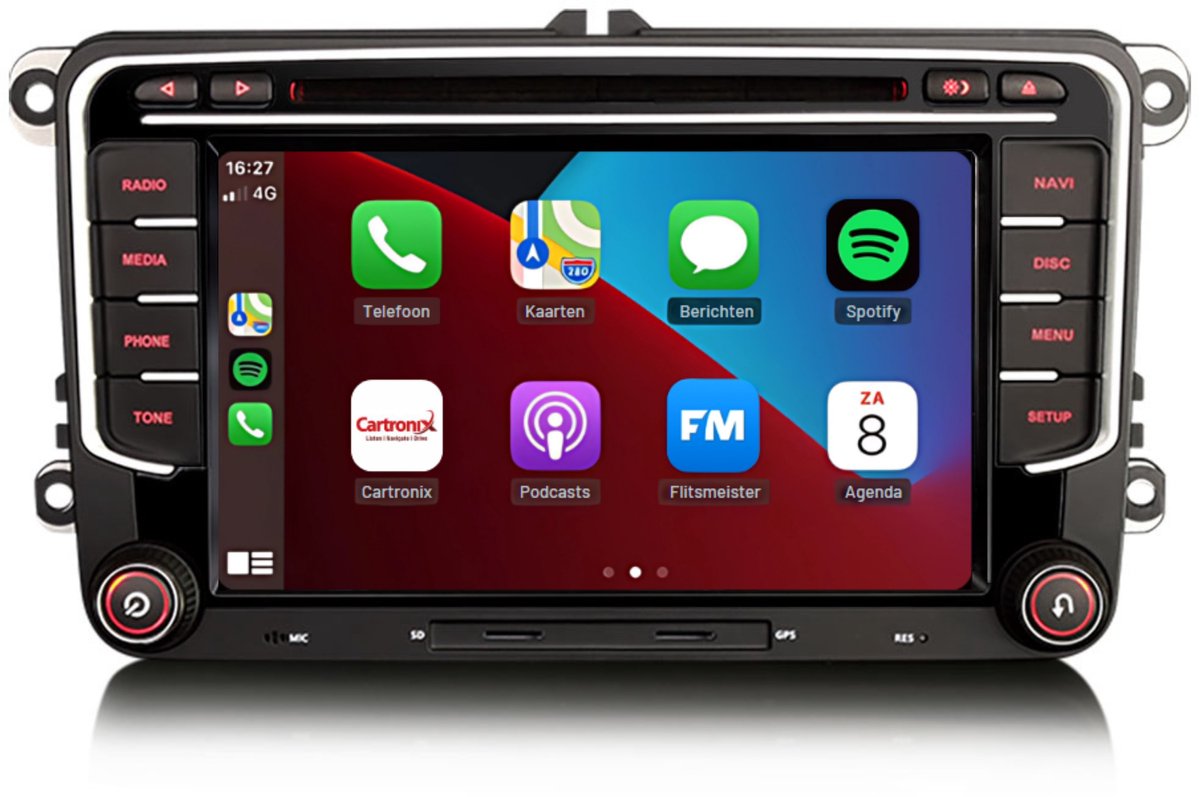 Volkswagen autoradio CarPlay | Android auto | Android 10 autoradio