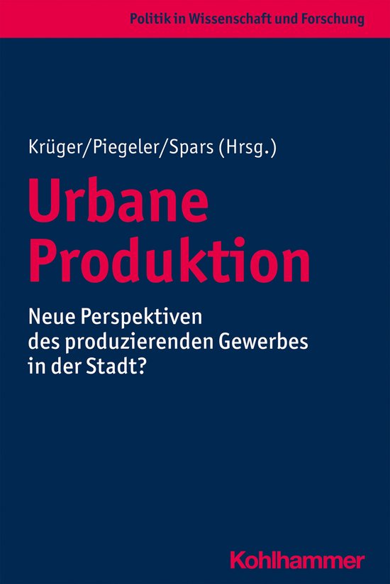 Urbane Produktion - cover
