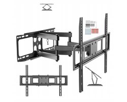Draaibare TV Muurbeugel voor TCL 55C815 - 50kg