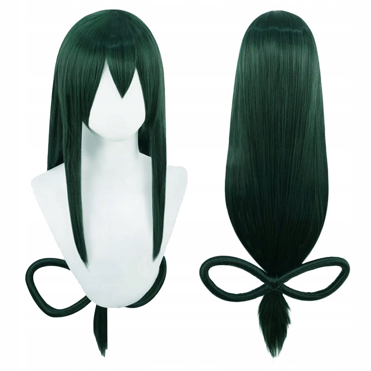Anime cosplay pruik Asui Tsuyu My Hero Academia - groen