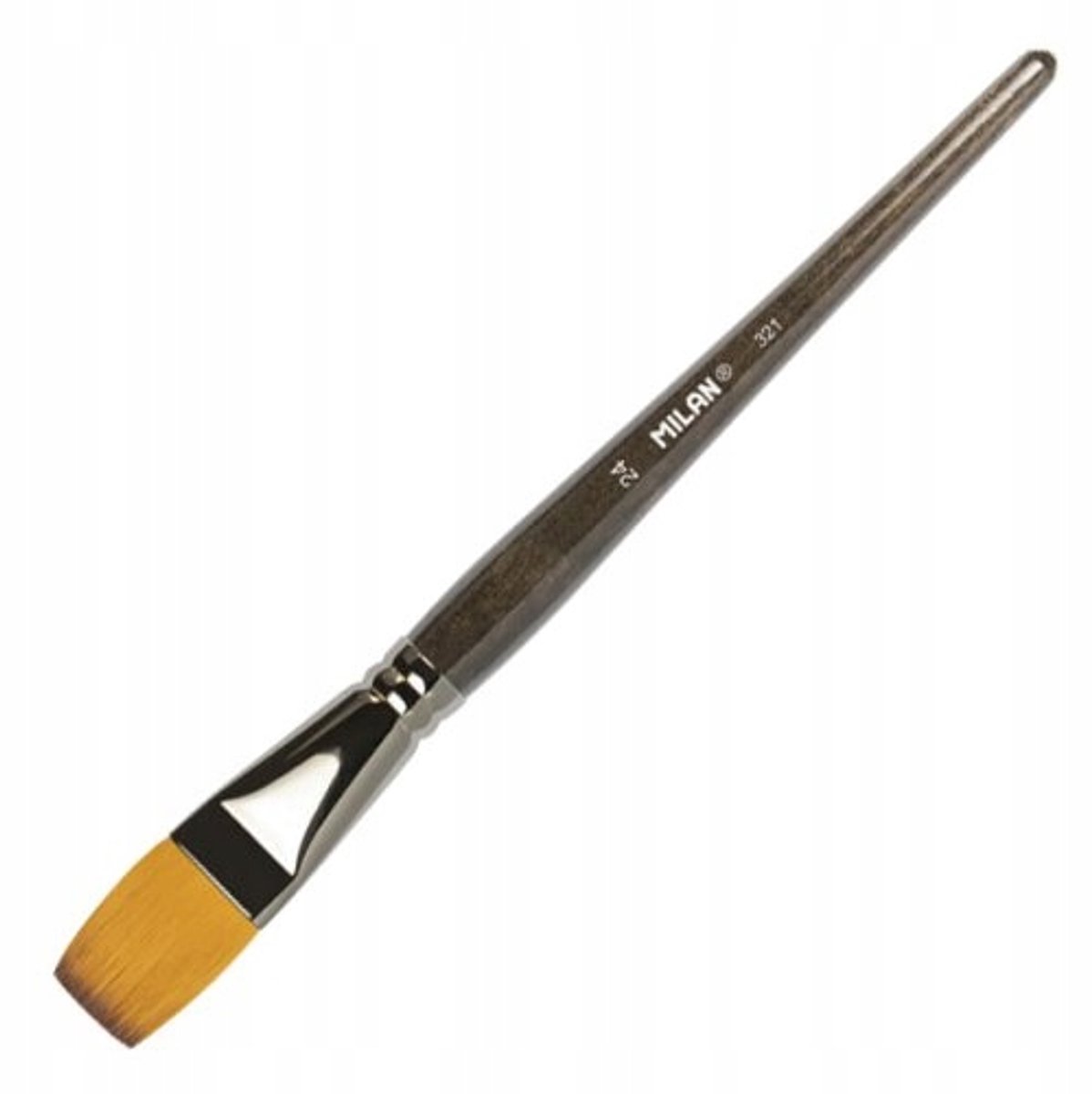 Milan Synthetische Platte Kwast Serie 321 Maat 24