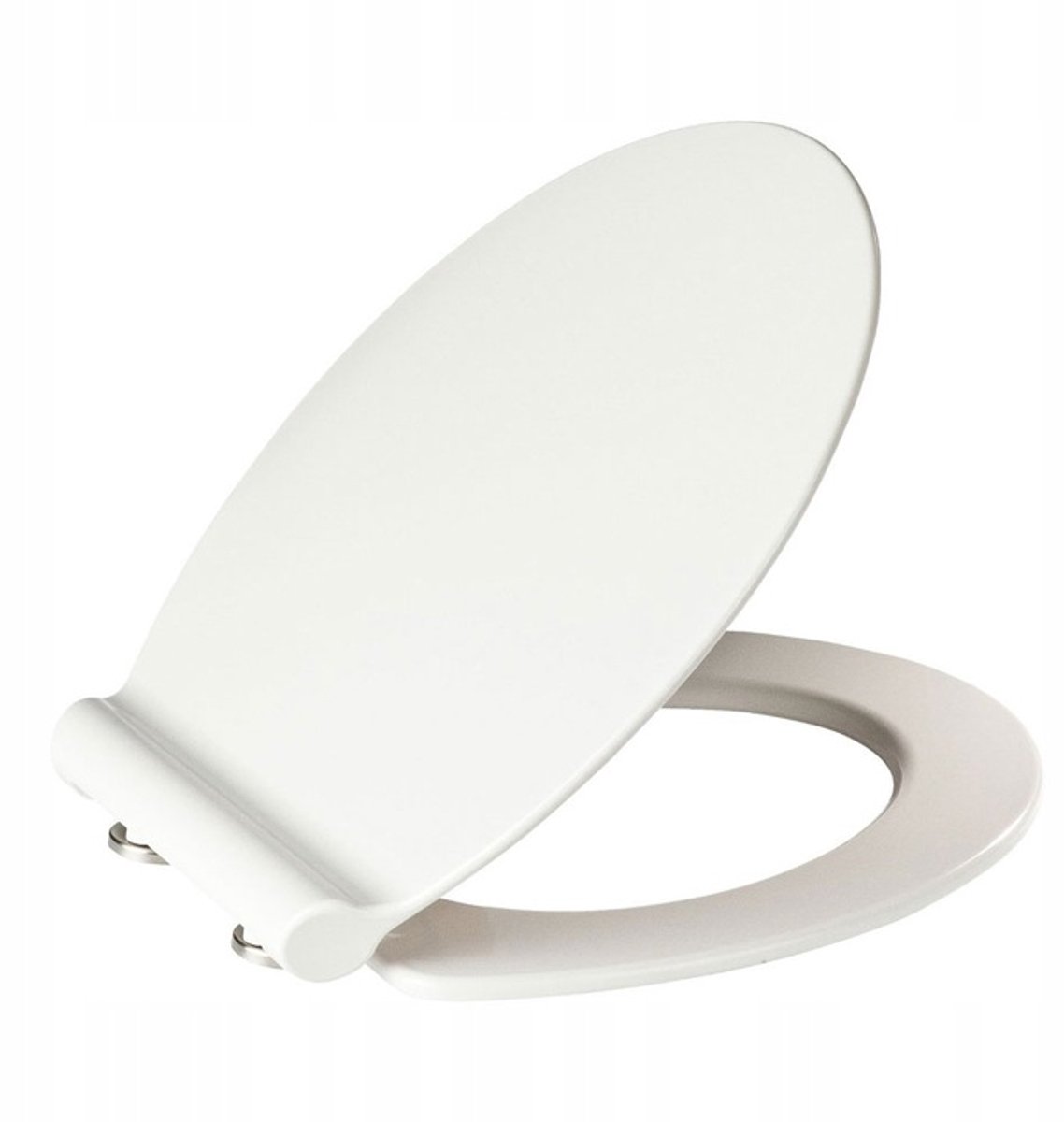 Aveeo KORAL Slim toiletbril, Duroplast, Wit, Soft-Close, Quick-Release