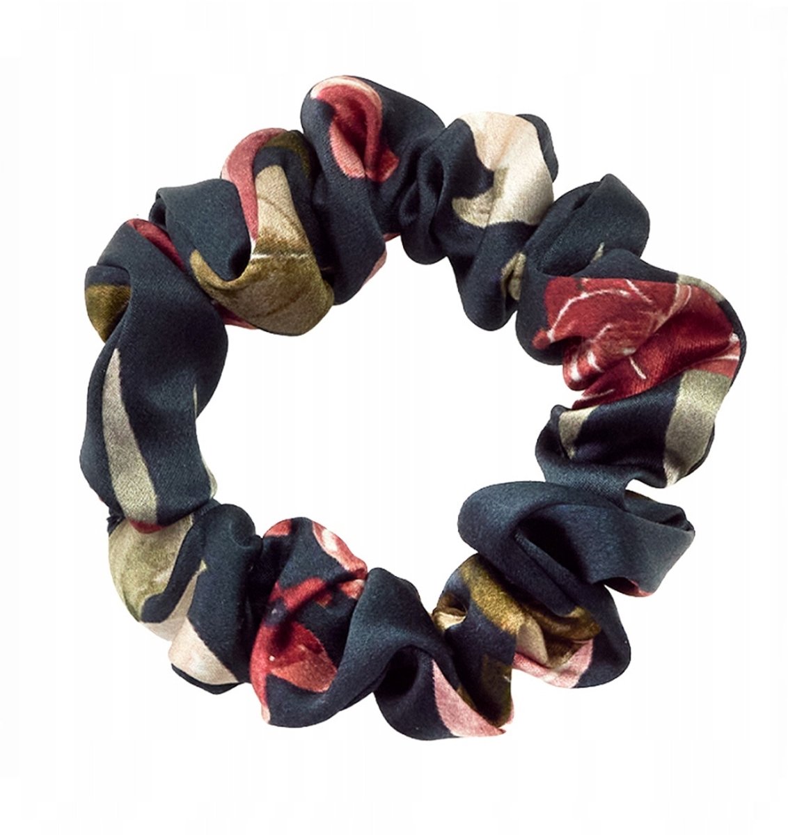 Zijden haarelastiek kleine scrunchie 100% zijde Felicja