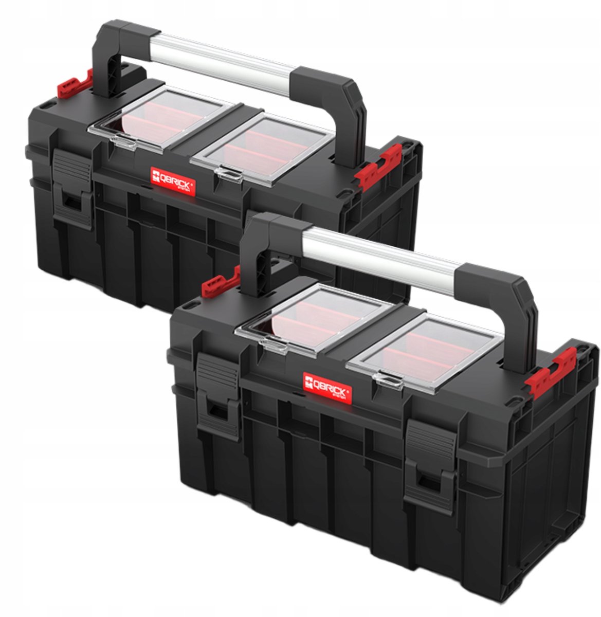 Qbrick System PRO 500 Profi Gereedschapskist 14L met Organizers