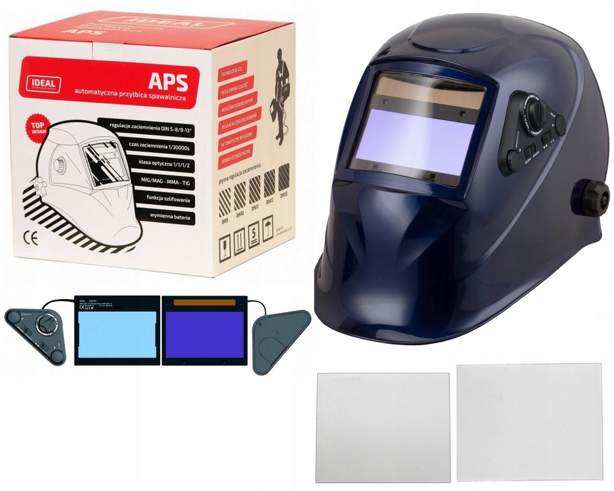 Automatische zaklamp APS 858E BLUE T - True Color, 4 sensoren