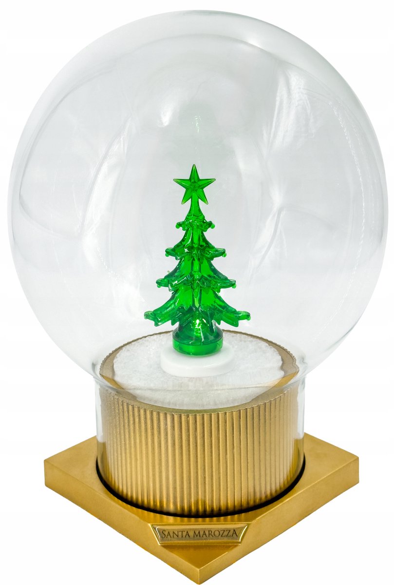Kerstdecoratie Znicz met LED Kerstboom 29cm