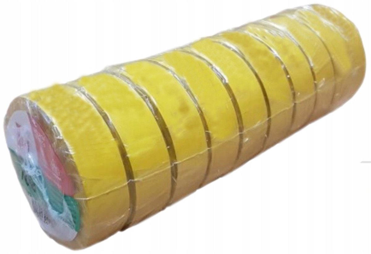 Scapa PVC Isolatietape 2702 Geel 19mm x 25m - Vlamdovend & Duurzaam
