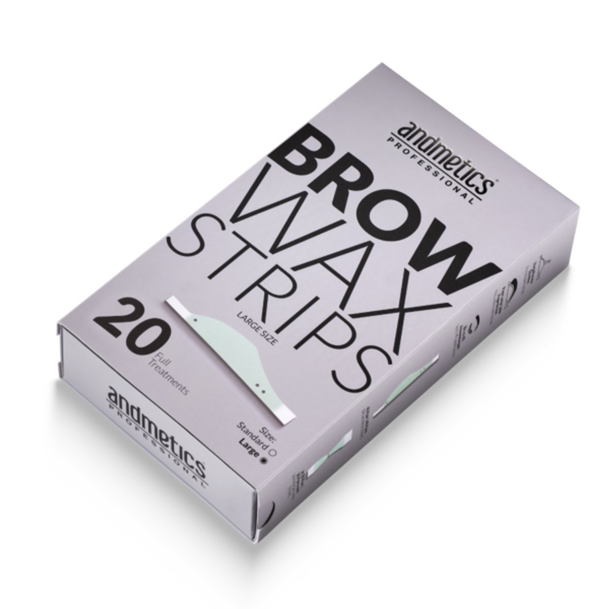 ANDMETICS - Brow Wax Strips large 20