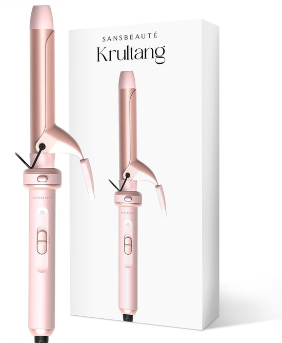 Sansbeauté® Krultang met Klem - Pink