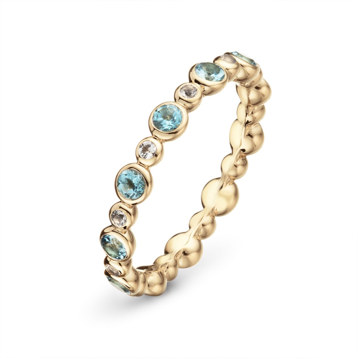 Glow 214.232558 Elements Of Love Dames Ring - Minimalistische ring - Sieraad - 14 Karaat Goud