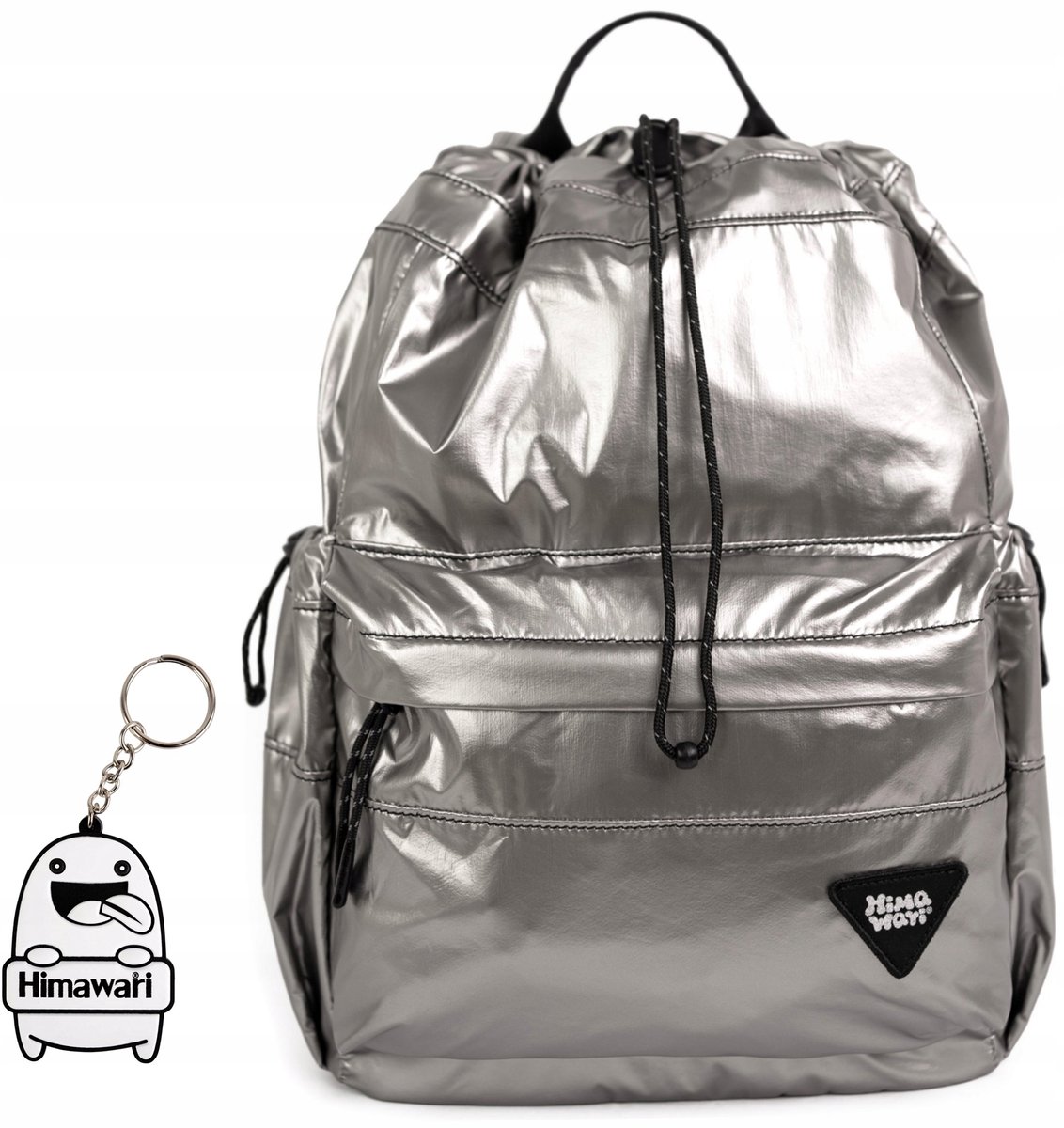 Himawari Silver Mini S-rugzak - Stijlvol en waterbestendig