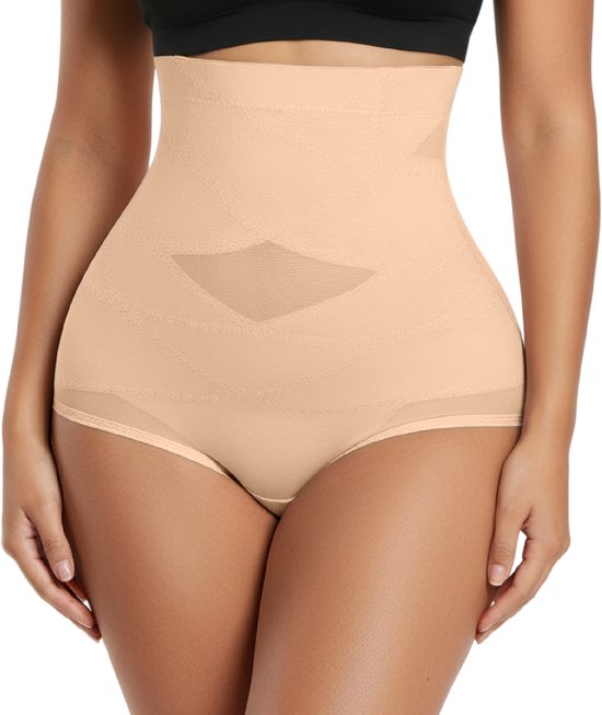 CHUMIAN Figuurvormend Ondergoed Dames Hoge Taille - Shapewear Shorts Naadloos Afslankend Met Buikcontrole
