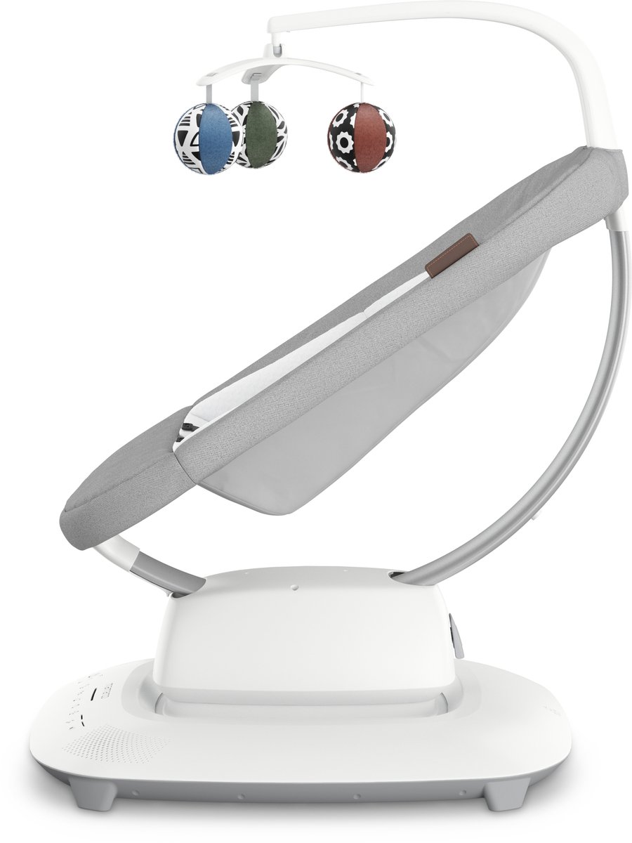 UPPAbaby Mamaroo - Smart Babyswing - Wipstoel - Stella - Grijs Mélange – foto 2