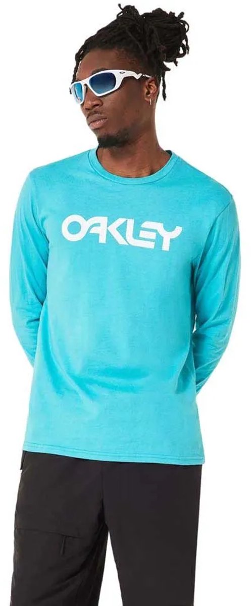 Oakley Apparel Mark Ii 2.0 T-shirt Met Lange Mouwen M Man Blauw