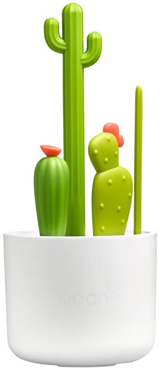 Cactus Fles Reiniging Borstel Set, Groen