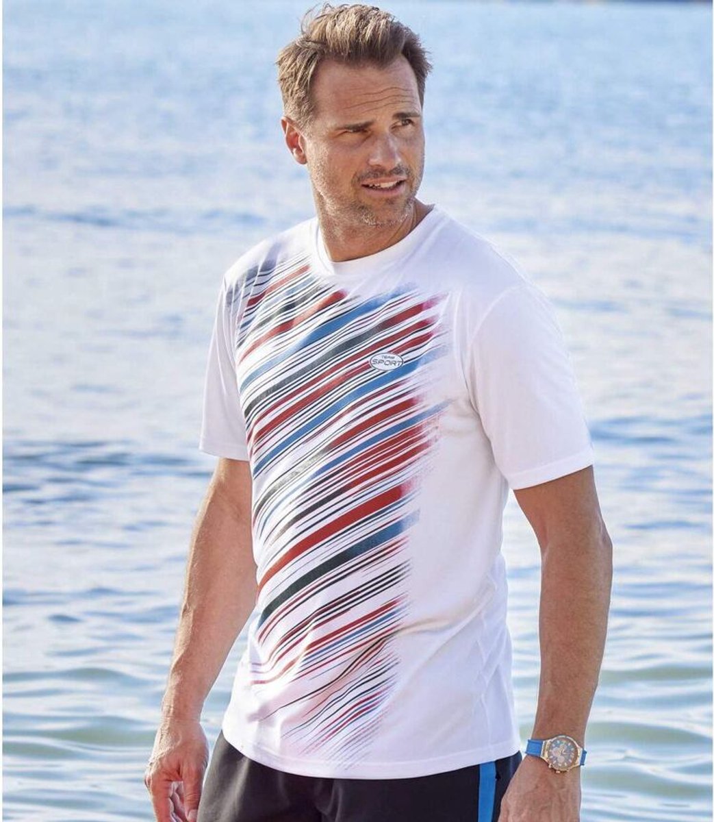 ATLAS FOR MEN - Set van 3 T-shirts Intense Sport - Heren - Verkrijgbaar in grote maten - M
