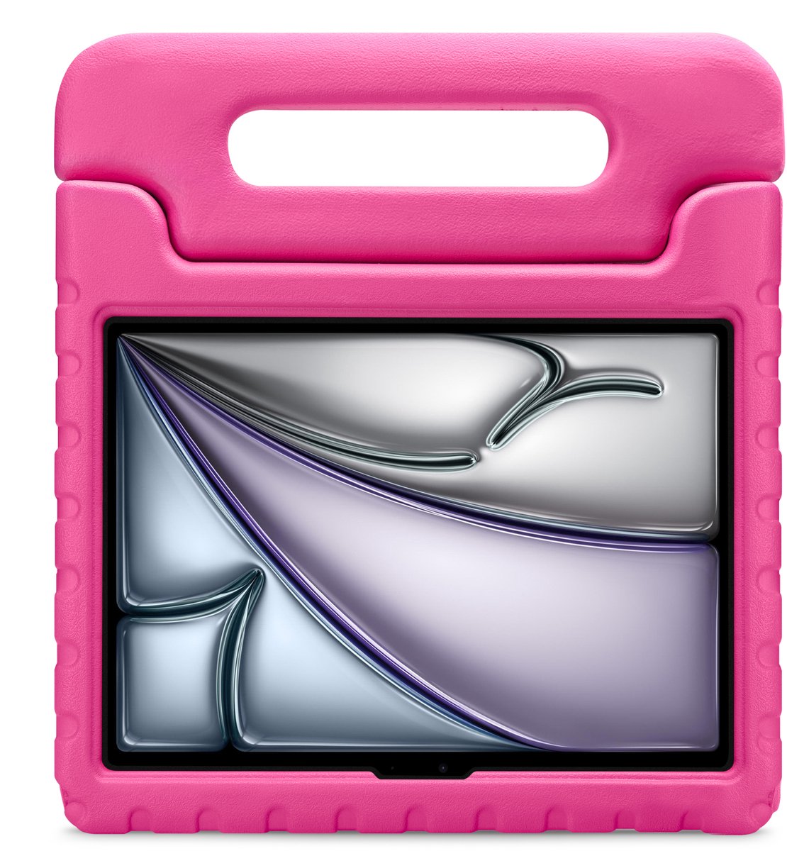 Xccess Tablethoes geschikt voor Apple iPad Pro 12.9 Inch (2021) Kinder Tablethoes met Handvat | Xccess Kids Guard - Roze