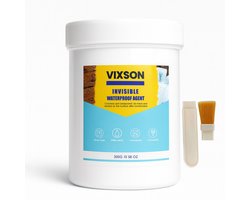 Vixson - Waterdichte Coating - Waterdichte Lijm - Watervaste Lijm - Afdichtmiddel voor Daken, Tegels, Keramiek met Borstel - DURASEAL