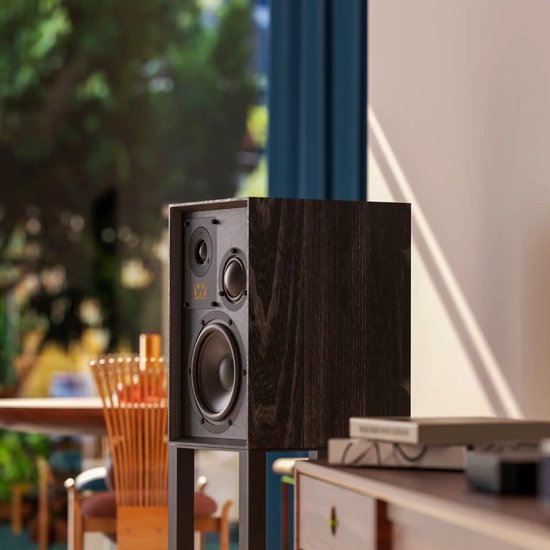 Wharfedale Super Denton Boekenplank Speakers - 3-weg Ontwerp - 6,5” Kevlar-Woofer - Rijk En Gedetailleerd Geluid - Zwart van Merkloos — afbeelding 5