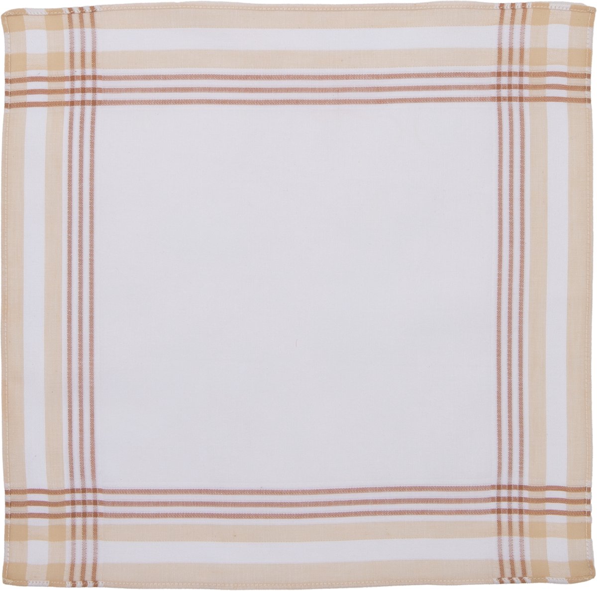 Elegante Dameszakdoeken Alta 2 - 6 Stuks - 100% Katoen - Subtiele Luxe en Comfort in Indiantan