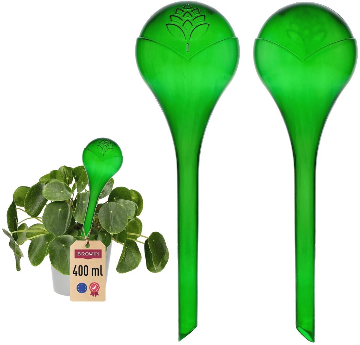Irrigatieballen voor Planten - Automatisch Bewateringssysteem voor Potbloemen en Planten (400 ml)