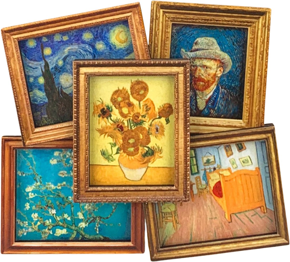 Koelkastmagneet - Magneet MDF - van Gogh Schilderijen