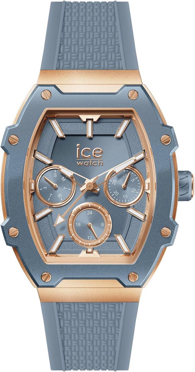Horloge met Siliconen Band - ICE Boliday Steel (Medium)