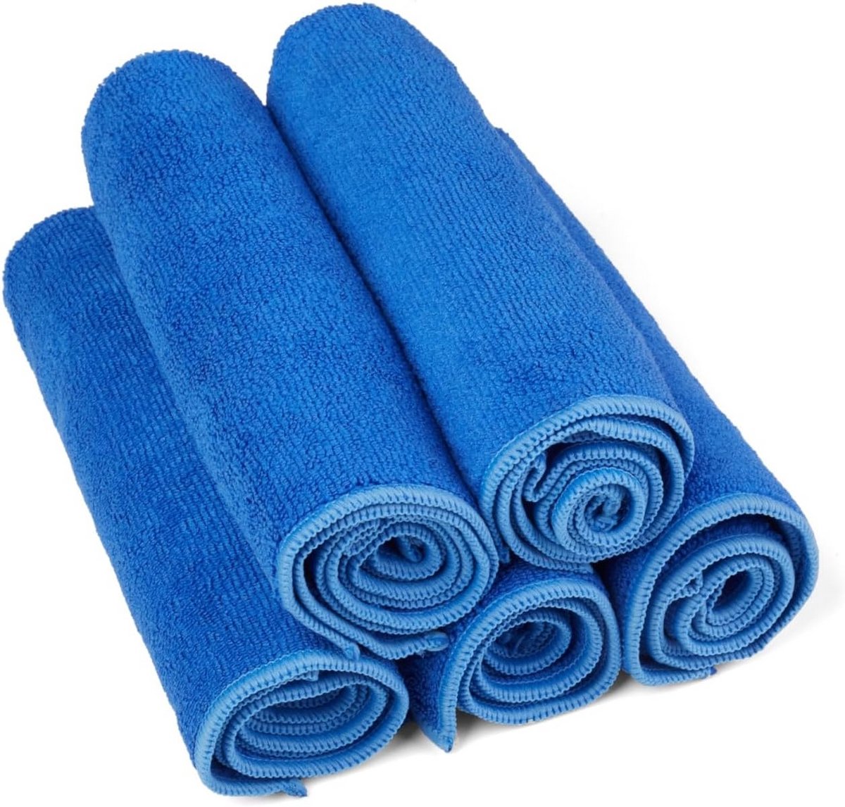 Microvezel Handdoek Set voor Ultieme Schoonmaak - 41x41cm - 350 GSM - 5 Stuks