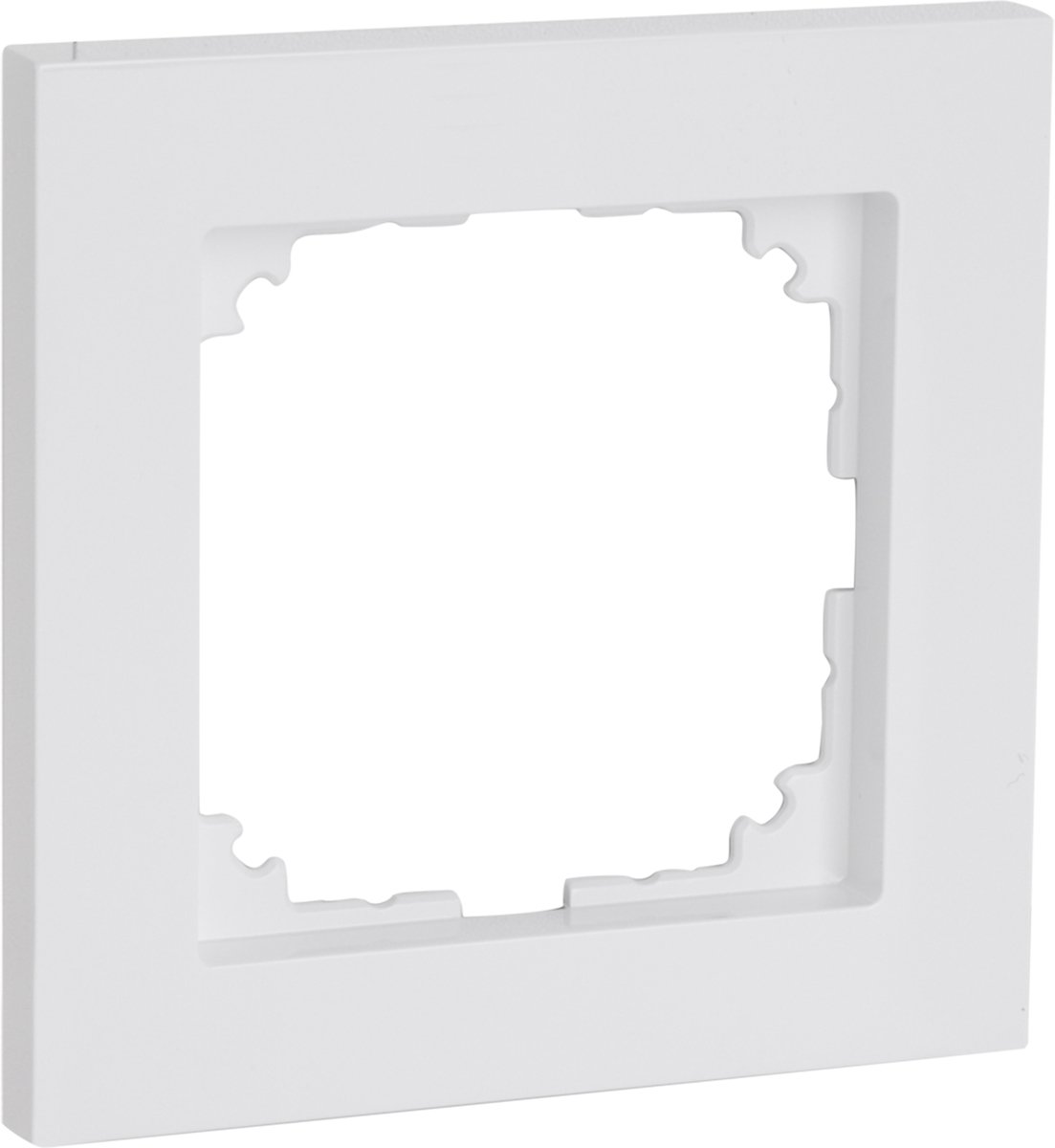 Merten System M Pure afdekraam - inbouw - 1-voudig - actief wit